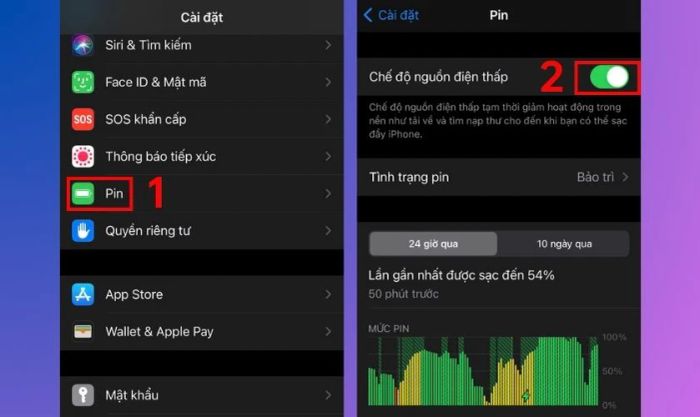 Cách kích hoạt chế độ tiết kiệm pin trên iPhone iOS 15