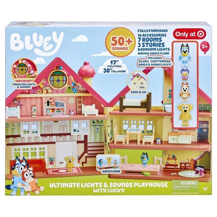 bluey play house