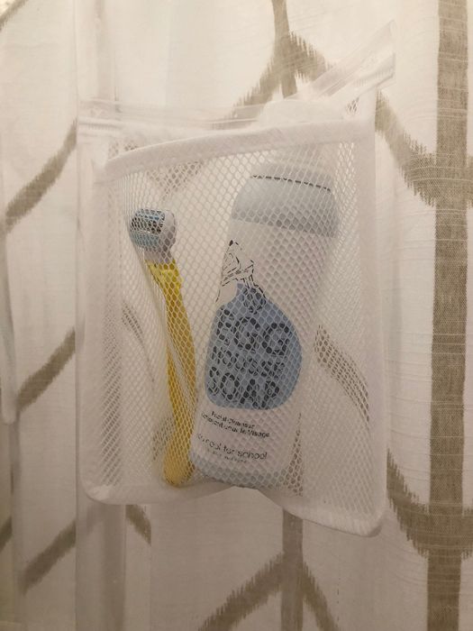 A photo showing products stored in a pocket.