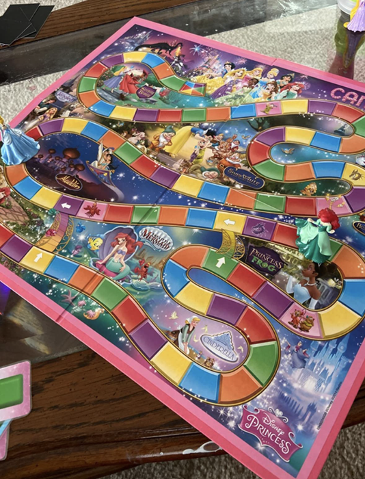 Reviewer's photo showcasing the game board