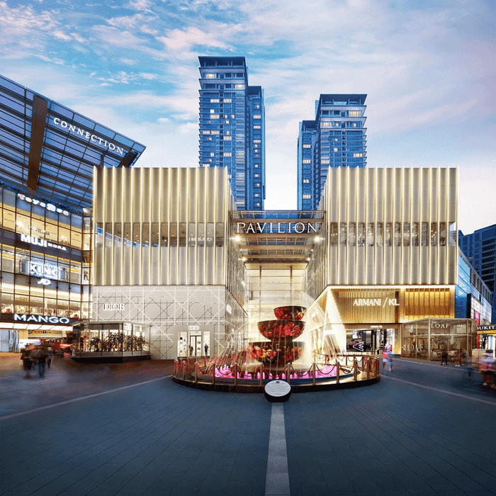 Indulge in shopping at Pavilion Mall