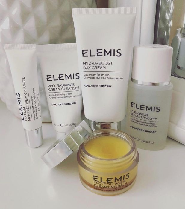 A reviewer's photo showing the cleansing balm.