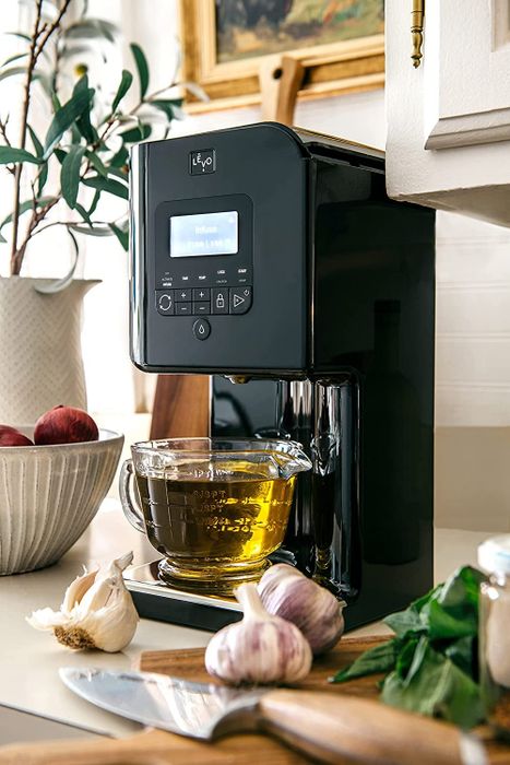The Levo in action, effortlessly crafting a smooth batch of infused butter.
