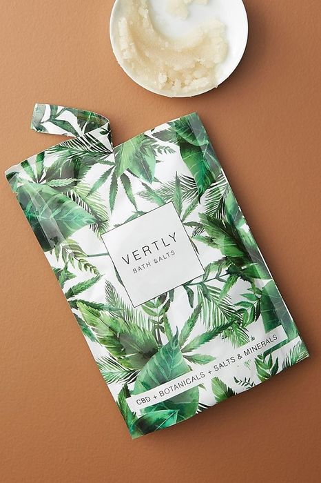 a package of bath salts