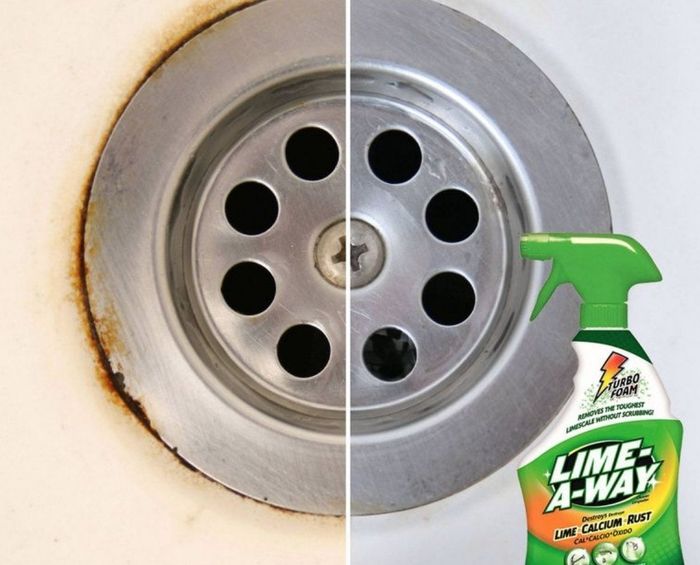 Lime and rust cleaner.