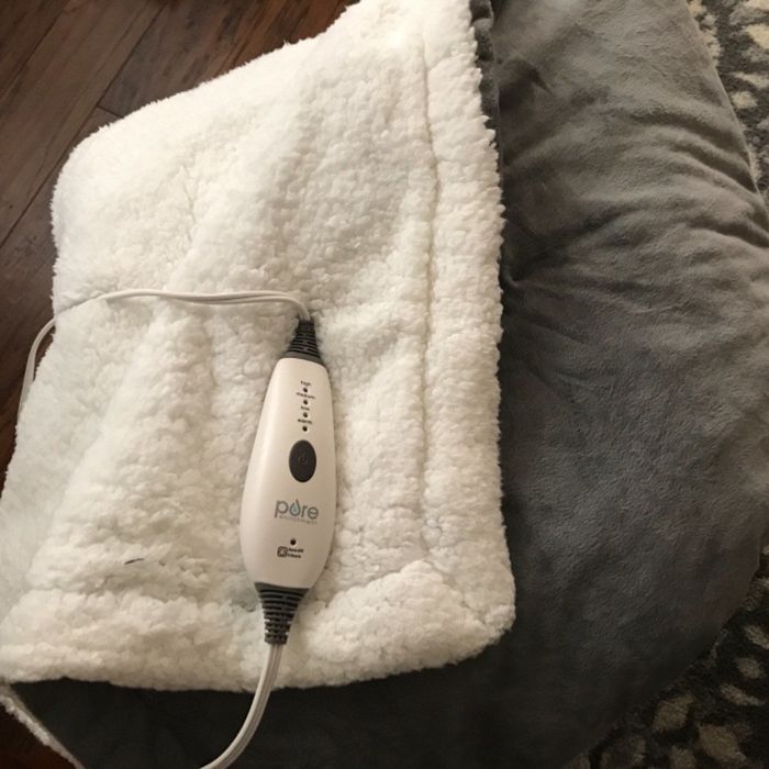 Image of the weighted blanket from a reviewer