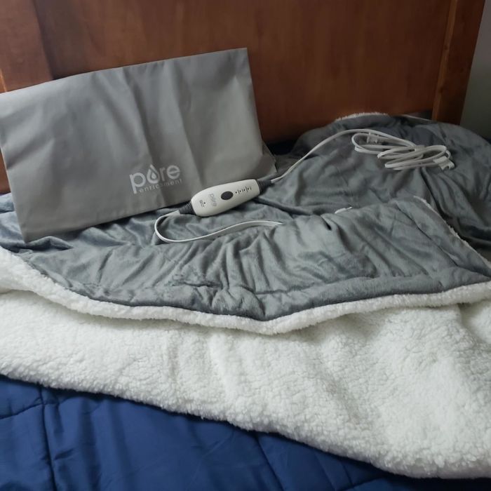 Image of the weighted blanket from a reviewer