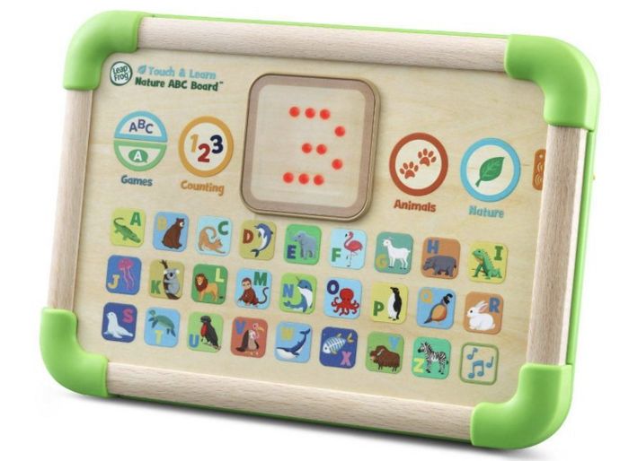 A touch board designed to engage children in early learning, offering a fun and interactive way to explore educational content.