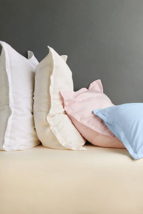 A variety of luxurious pillows