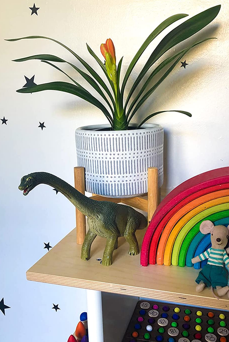 The same planter arranged in a children's room.
