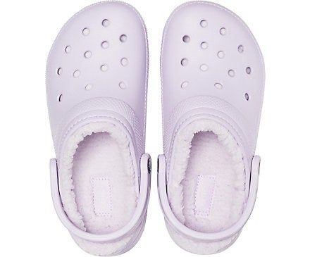 The cozy, lined Crocs.