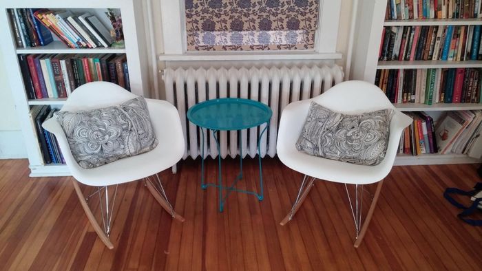 Photo submitted by the reviewer featuring the chairs
