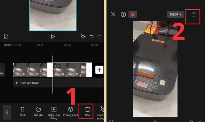 Bạn cần xác định chính xác đoạn và thời gian video muốn cắt