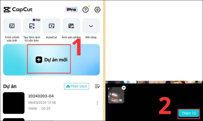 Cách cắt ngắn video trên Capcut bằng điện thoại