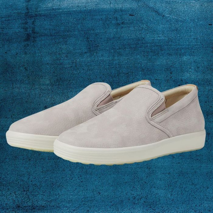 Durable water-resistant slip-on sneakers