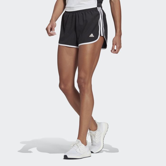 The shorts in black, offering comfort and style for any casual outing.
