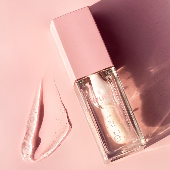 a Kylie Skin lip oil tube