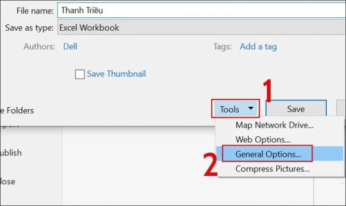 Những điều cần biết khi đặt mật khẩu cho file Excel