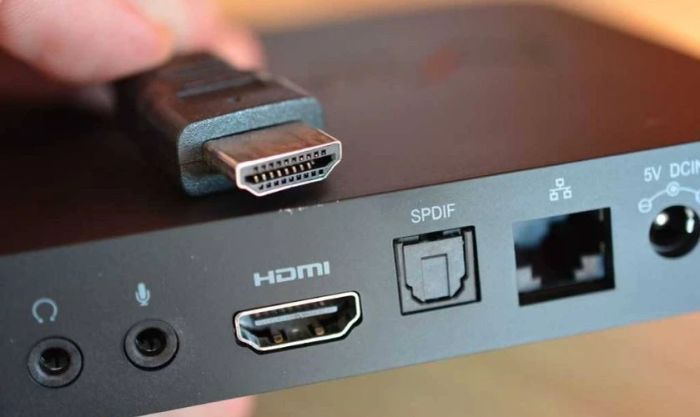 Kết nối điện thoại với tivi qua cổng HDMI đa năng