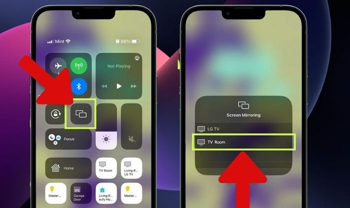 Kết nối thông qua AirPlay