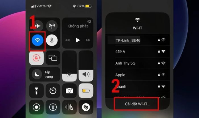Kết nối với tivi bằng công nghệ Wifi Direct