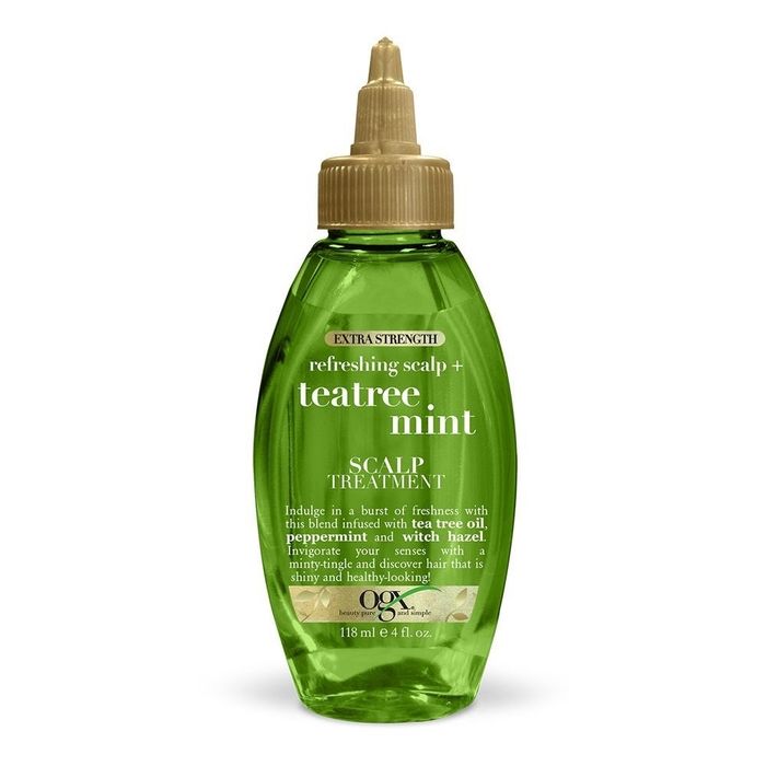 The scalp treatment bottle