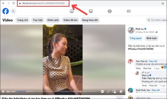 Tải video Livestream trên Facebook qua web SmallSEOTools