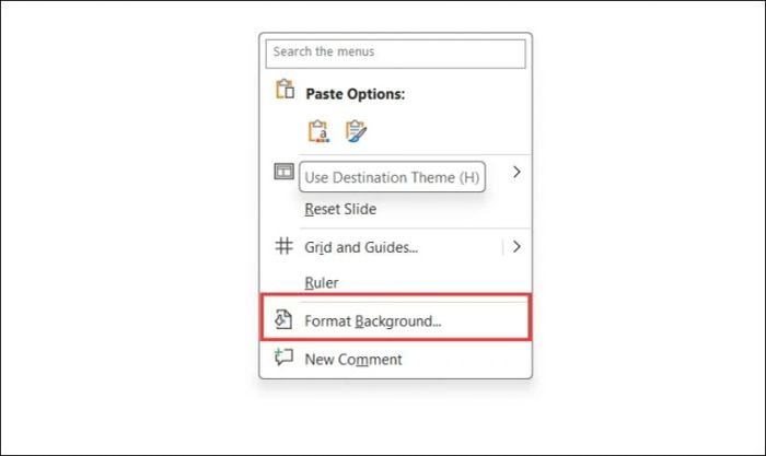 Hướng dẫn chèn ảnh vào PowerPoint làm nền