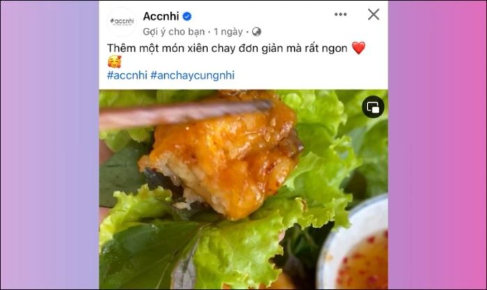 Mở Facebook và chọn video muốn tải về