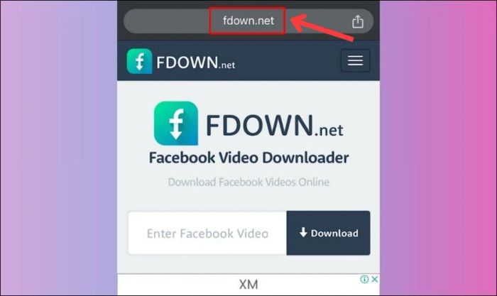Cách tải video Livestream trên Facebook qua trang web FDown.net