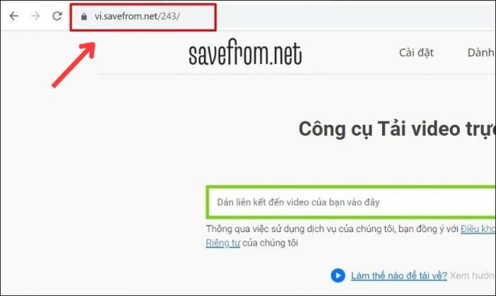 Sử dụng SaveFrom.net để tải video Livestream từ Facebook