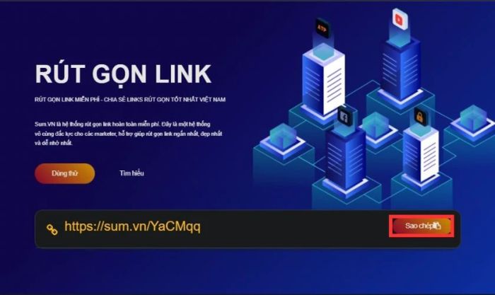 Liên kết của bạn đã được rút ngắn thành công trên Sum.vn