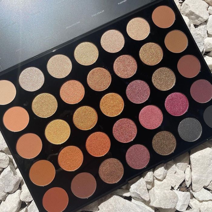 A fall makeup palette with 35 stunning shades.