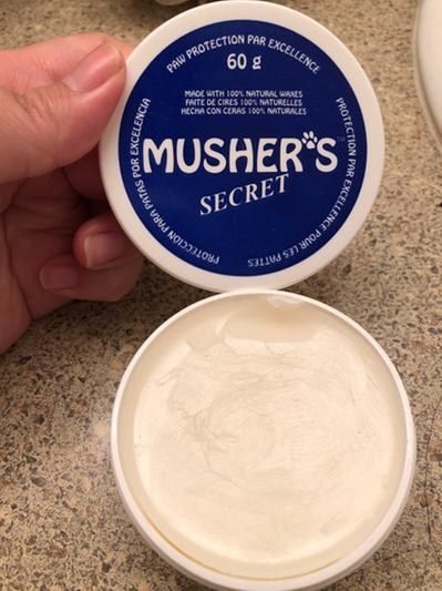 The 60g jar of paw protectant