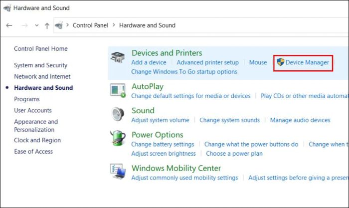 Sử dụng Device Manager để tối ưu hóa tốc độ máy tính Win 7, 10, 11