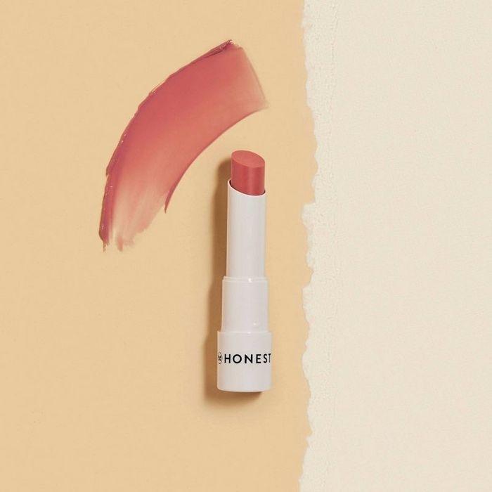 A tube of tinted lip balm
