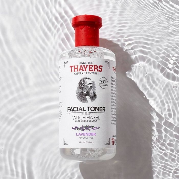 A bottle of facial toner