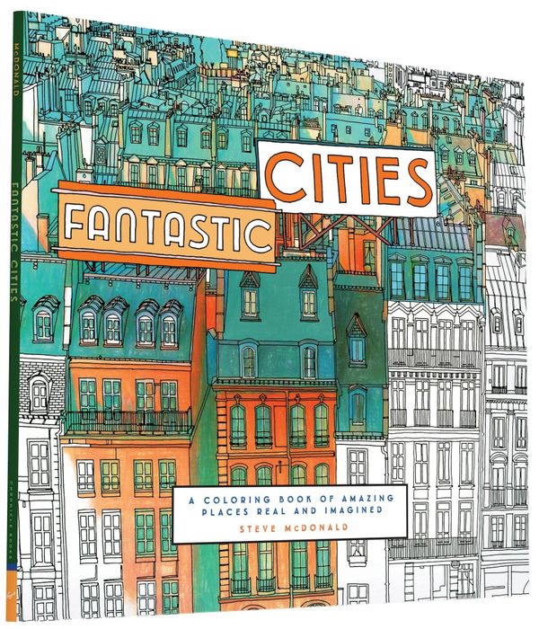 The cover of the coloring book