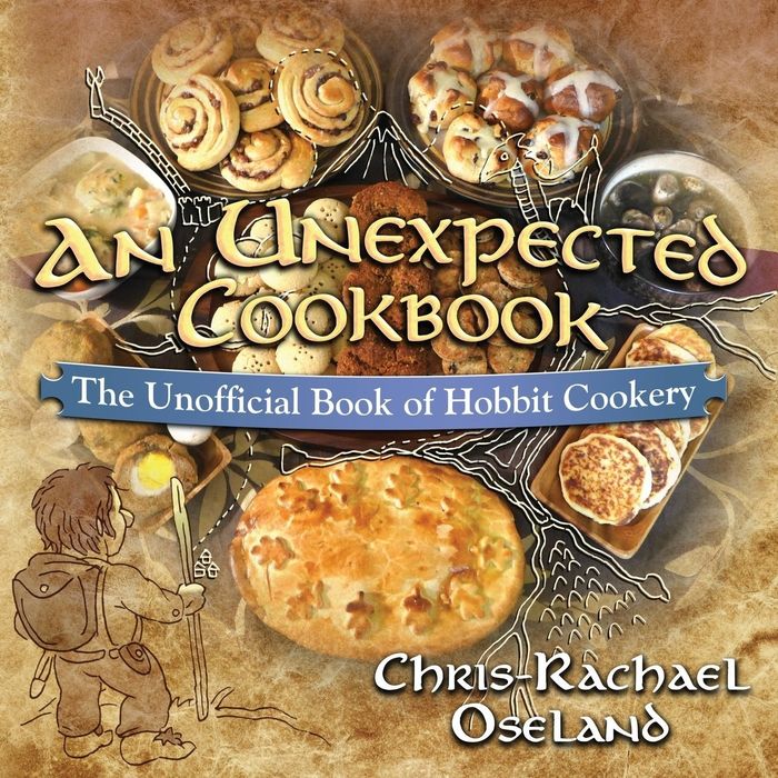 The cover of this whimsical cookbook that brings the world of Middle-earth to your kitchen.