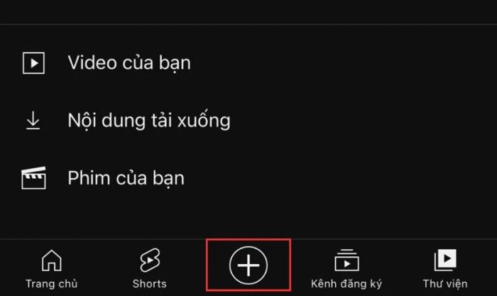 Cách tạo kênh YouTube Shorts trên điện thoại