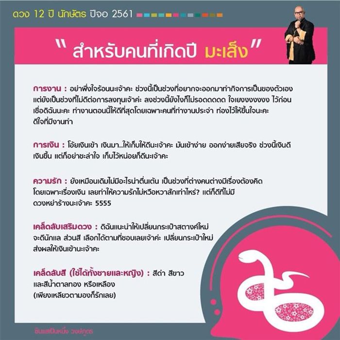 ซินแสเป็นหนึ่ง วงษ์ภูดร นักพยากรณ์ที่มีชื่อเสียงในด้านการทำนายดวง