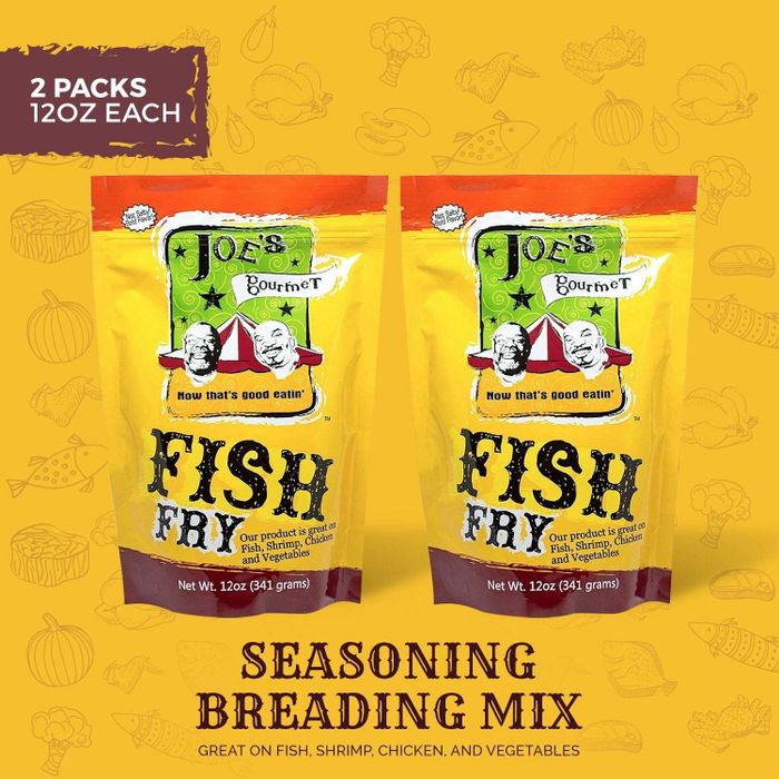 Two bags of Fish Fry mix