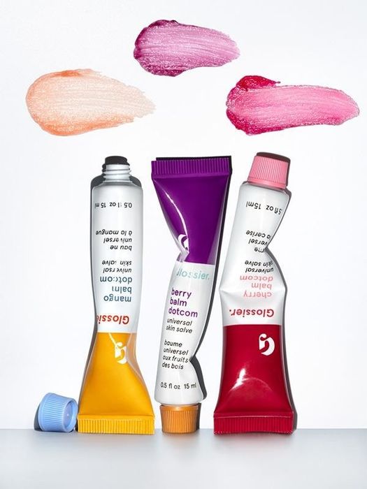 tubes of semi-sheer lip balm