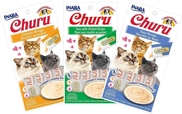 Three different flavor packs