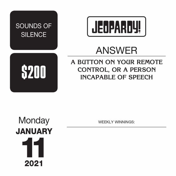 $200 Jeopardy question from the category 