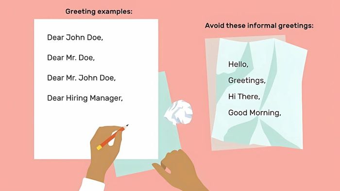 Hướng dẫn cách viết Cover Letter bước 2 (Hình minh họa chi tiết)
