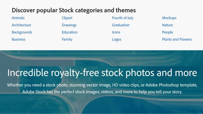 Lợi ích nổi bật của Adobe Stock 3