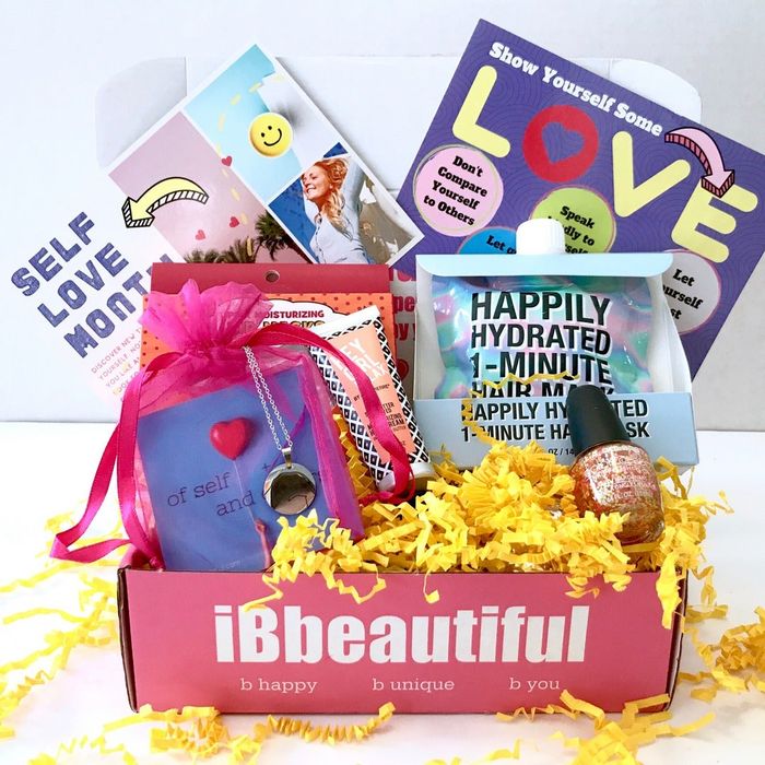 a beauty box packed with trendy beauty products