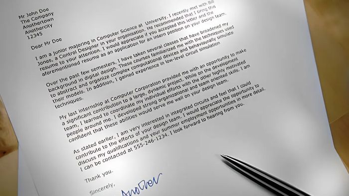 Cover Letter hay thư xin việc là phần không thể thiếu trong hồ sơ xin việc của mỗi ứng viên