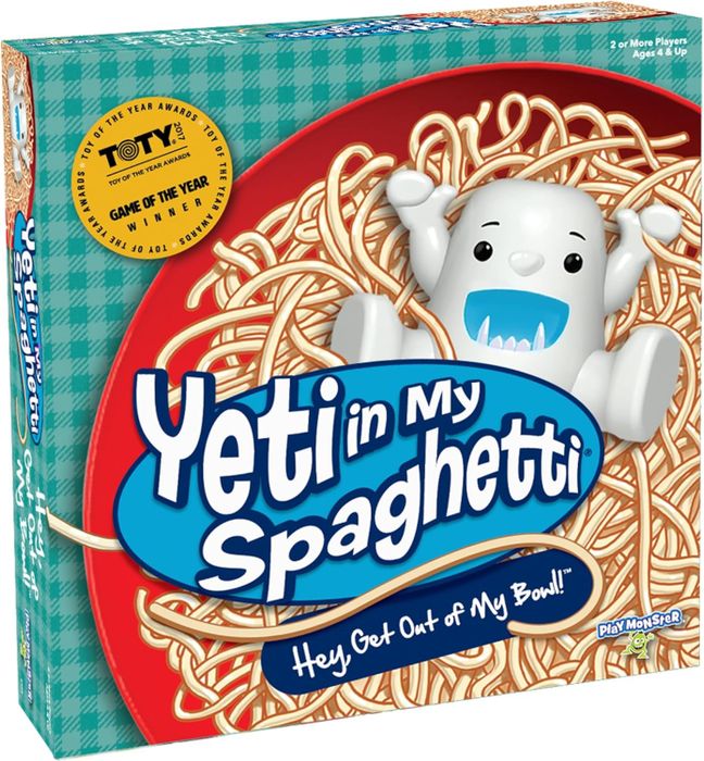 Box of Yeti in My Spaghetti game pieces